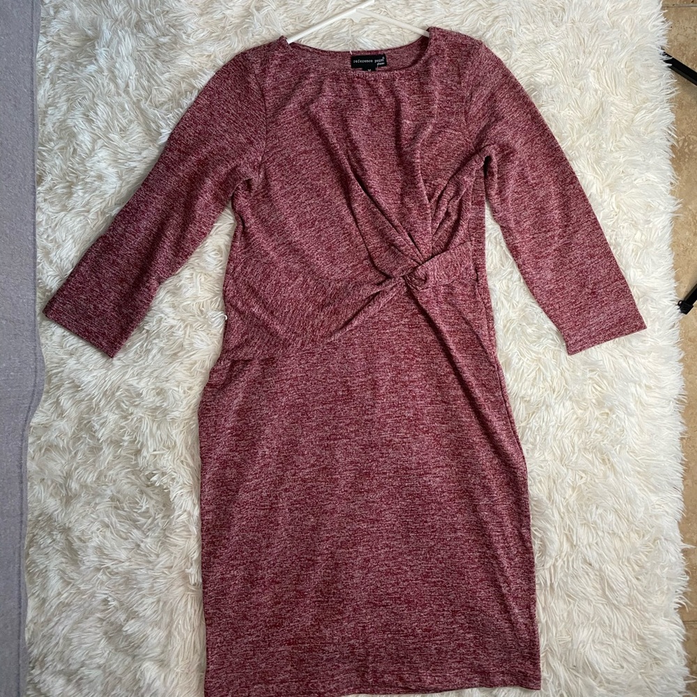 Burgundy Dress
